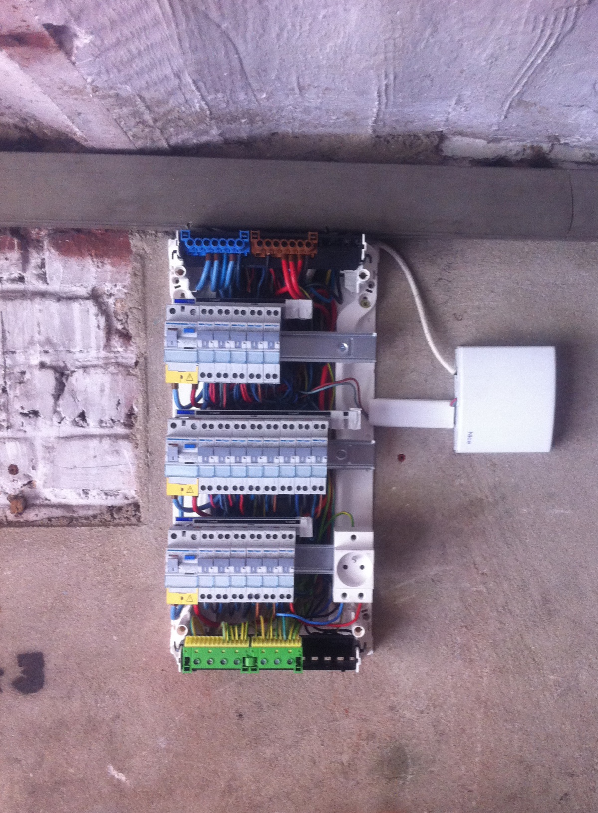 Remplacement du tableau électrique